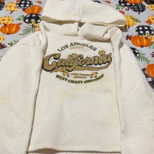 California Kids Hooded Jacket - Cream